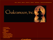 Tablet Screenshot of chakramooninc.com